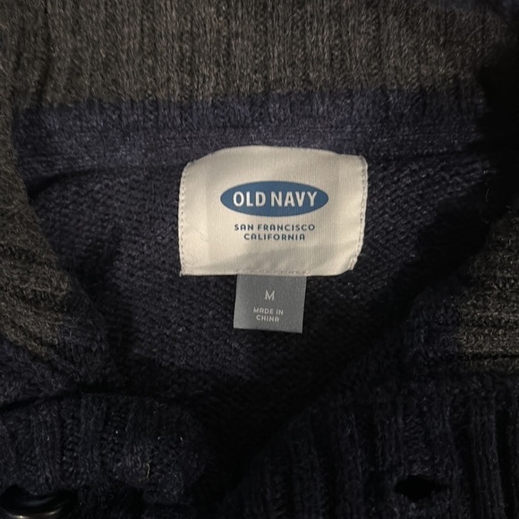 Old Navy men’s wool-blend sweater medium - Picture 6 of 7